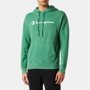 Champion Hoodie Legacy Old School 218600 Green