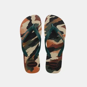 Havaianas Top Camu Men's Black Pantanal Green