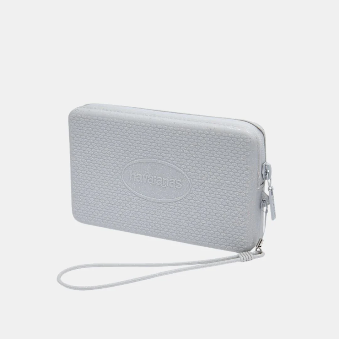 Havaianas Mini Bag Unisex Glitter Silver - Imagen 3