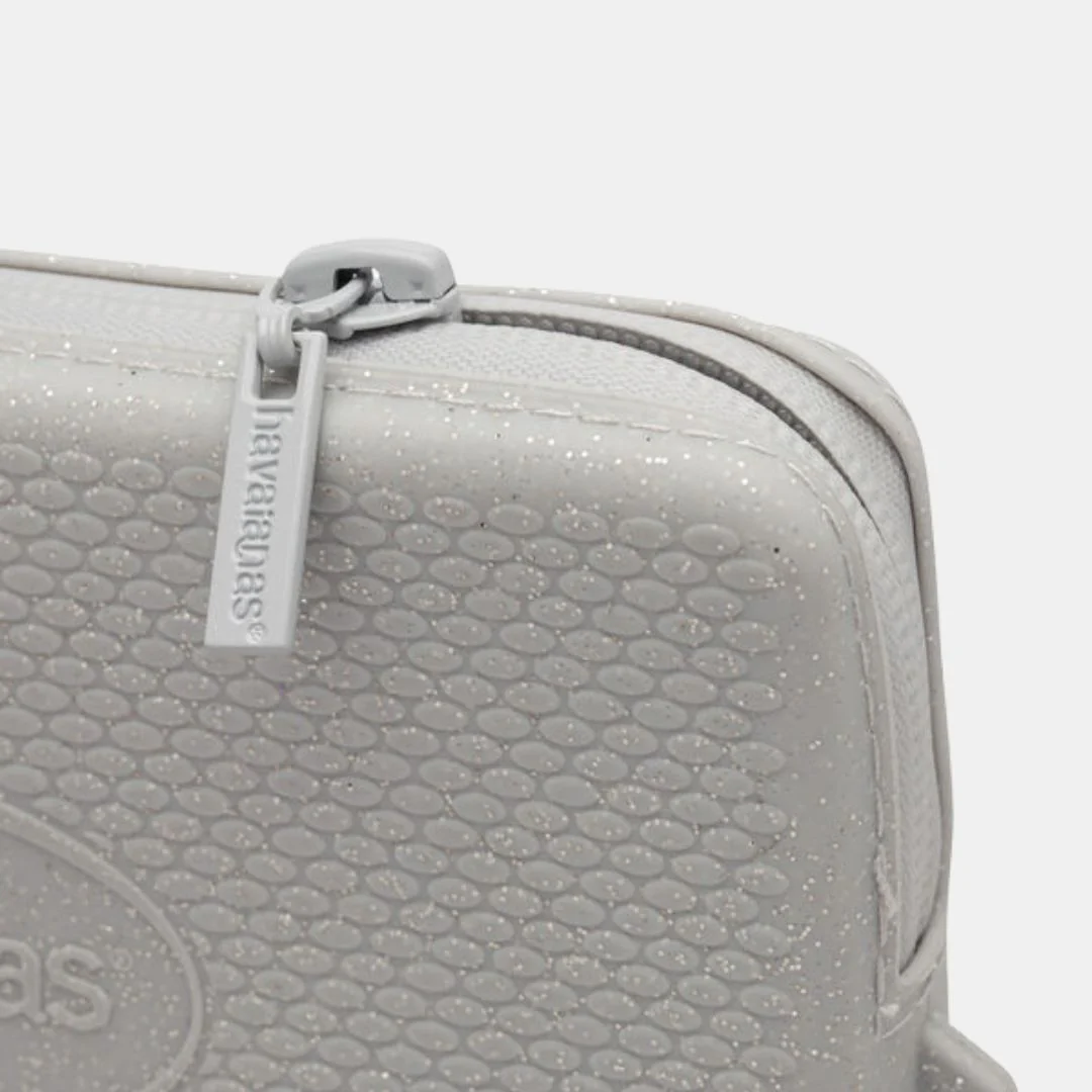 Havaianas Mini Bag Unisex Glitter Silver - Imagen 4