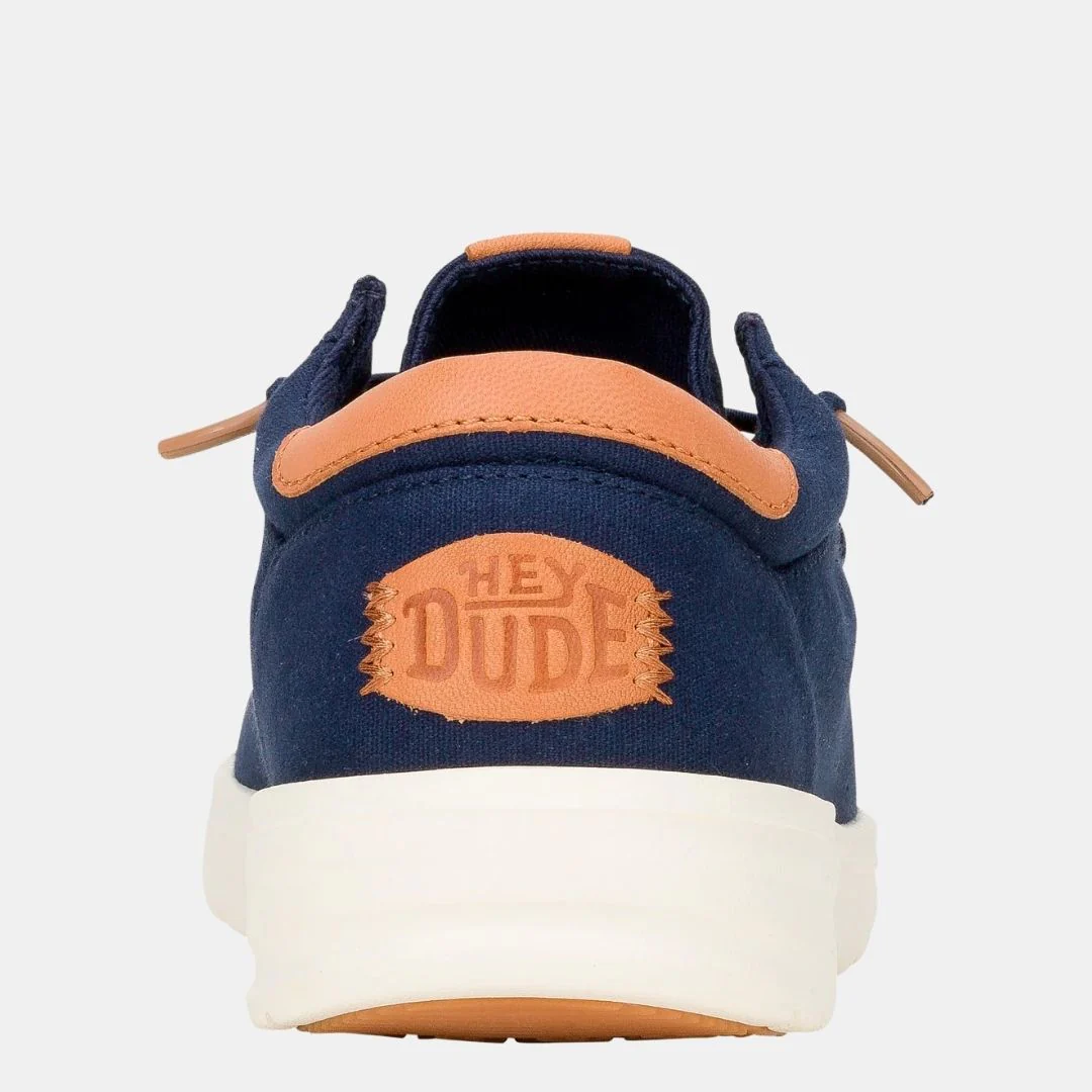 Hey Dude Paul Canvas Navy Blazer - Imagen 5