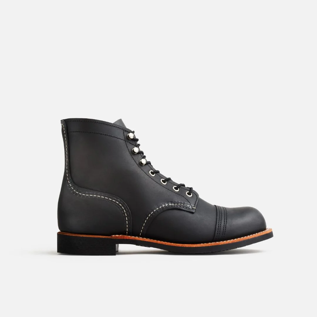 Red Wing Shoes 8084 Iron Ranger Black Harness Black - Imagen 2