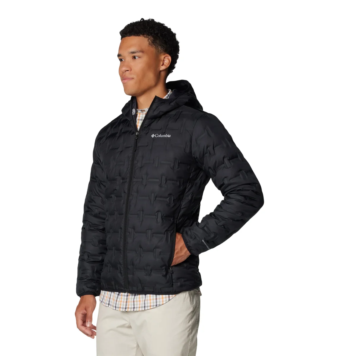 Chamarra con gorro para hombre Columbia Delta Ridge Down - Imagen 5