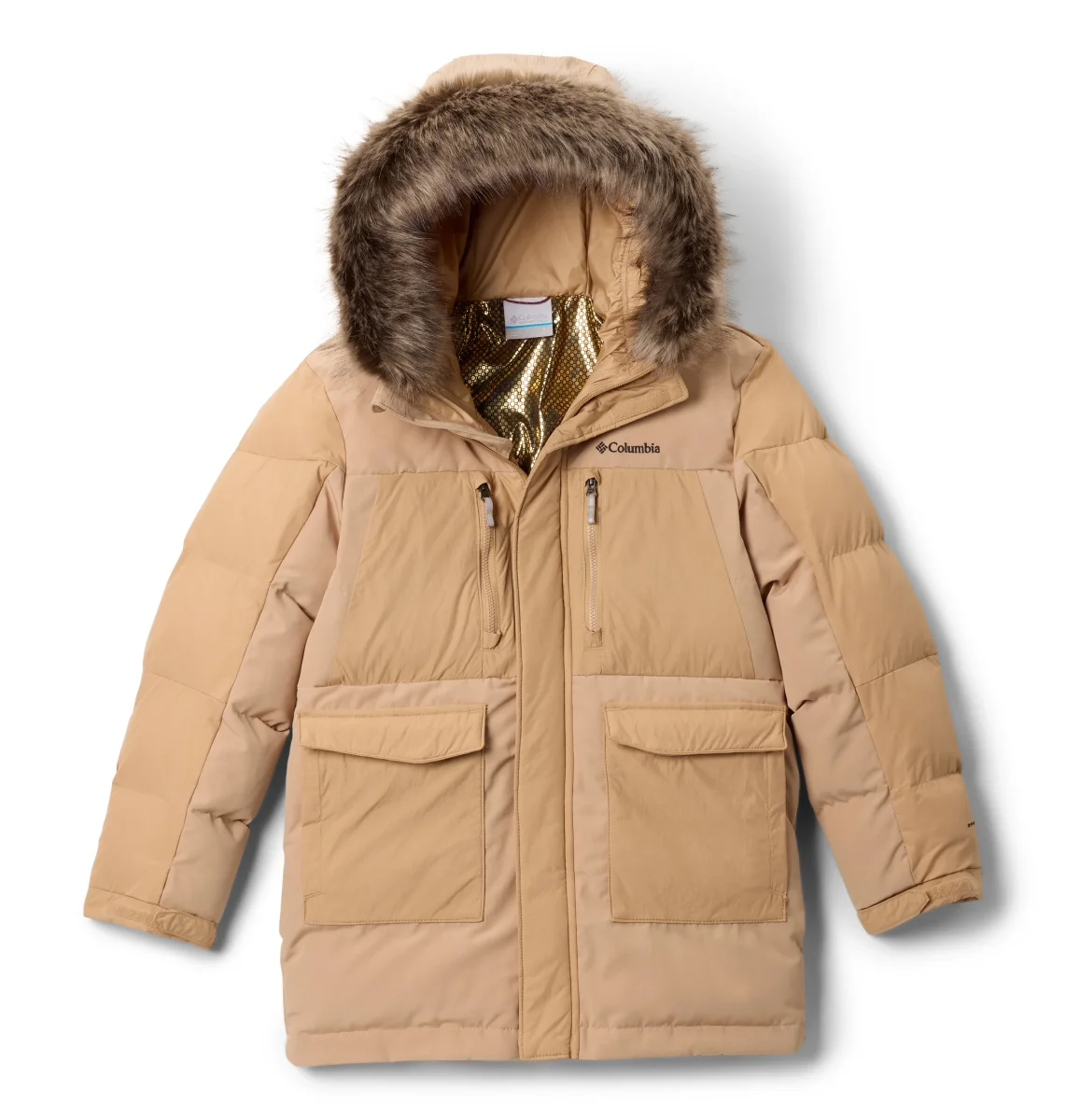 Chamarra tipo parka aislante e impermeable para niños Columbia Marquam Peak Fusion II Parka - Imagen 5