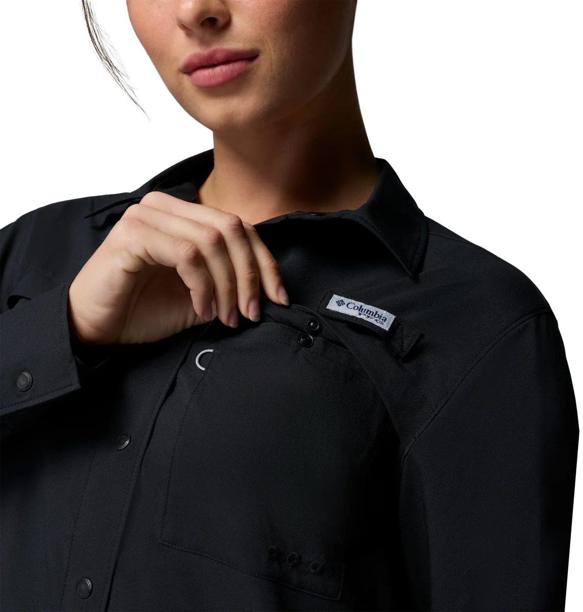 Camisa manga larga para Mujer Columbia PFG Castback Woven Long Sleeve - Imagen 6