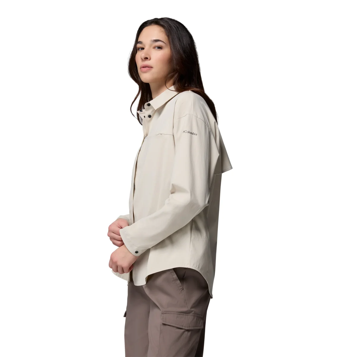 Camisa manga larga para Mujer Columbia Chill Creek LS Shirt - Imagen 3