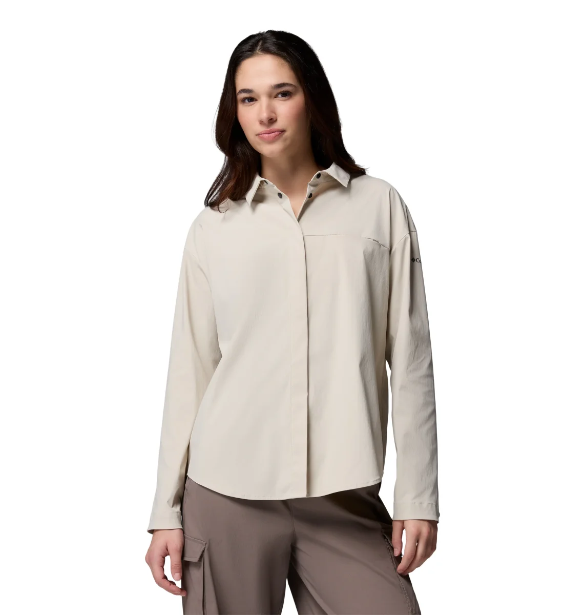 Camisa manga larga para Mujer Columbia Chill Creek LS Shirt - Imagen 2