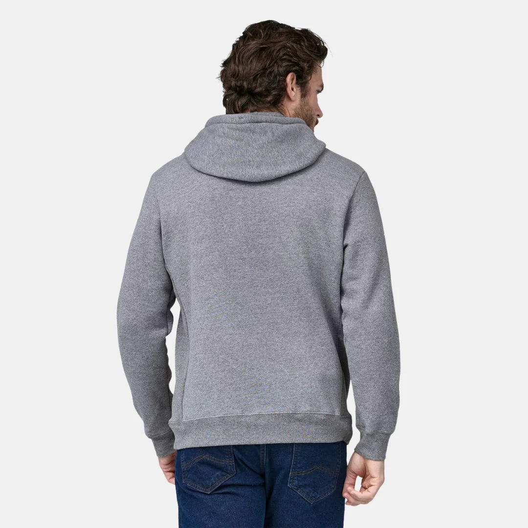 Patagonia Fitz Roy Icon Uprisal Hoody Gravel Heather - Imagen 5