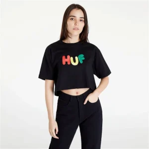 GUMMED S/S CROP TEE