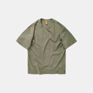 Frizmworks OG Double Rib Oversized T-Shirt Mud