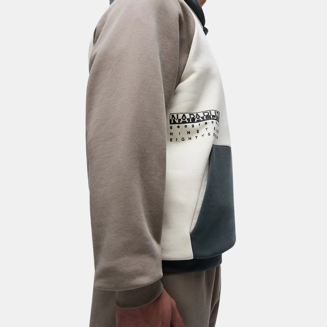 Napapijri Premium Hoodie Beige - Imagen 6