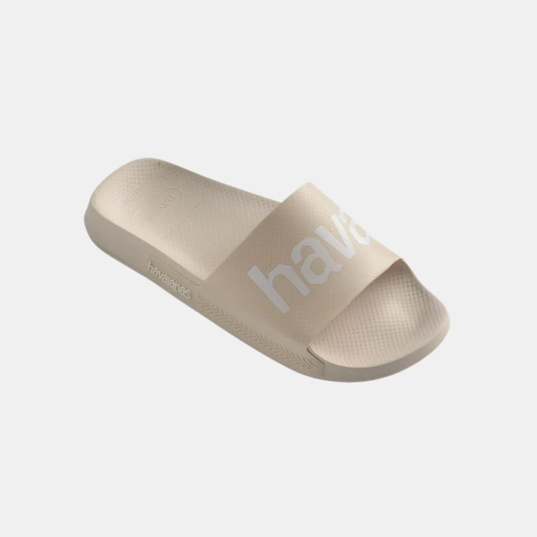 Havaianas Slide Classic Logomania Women's Beige - Imagen 5