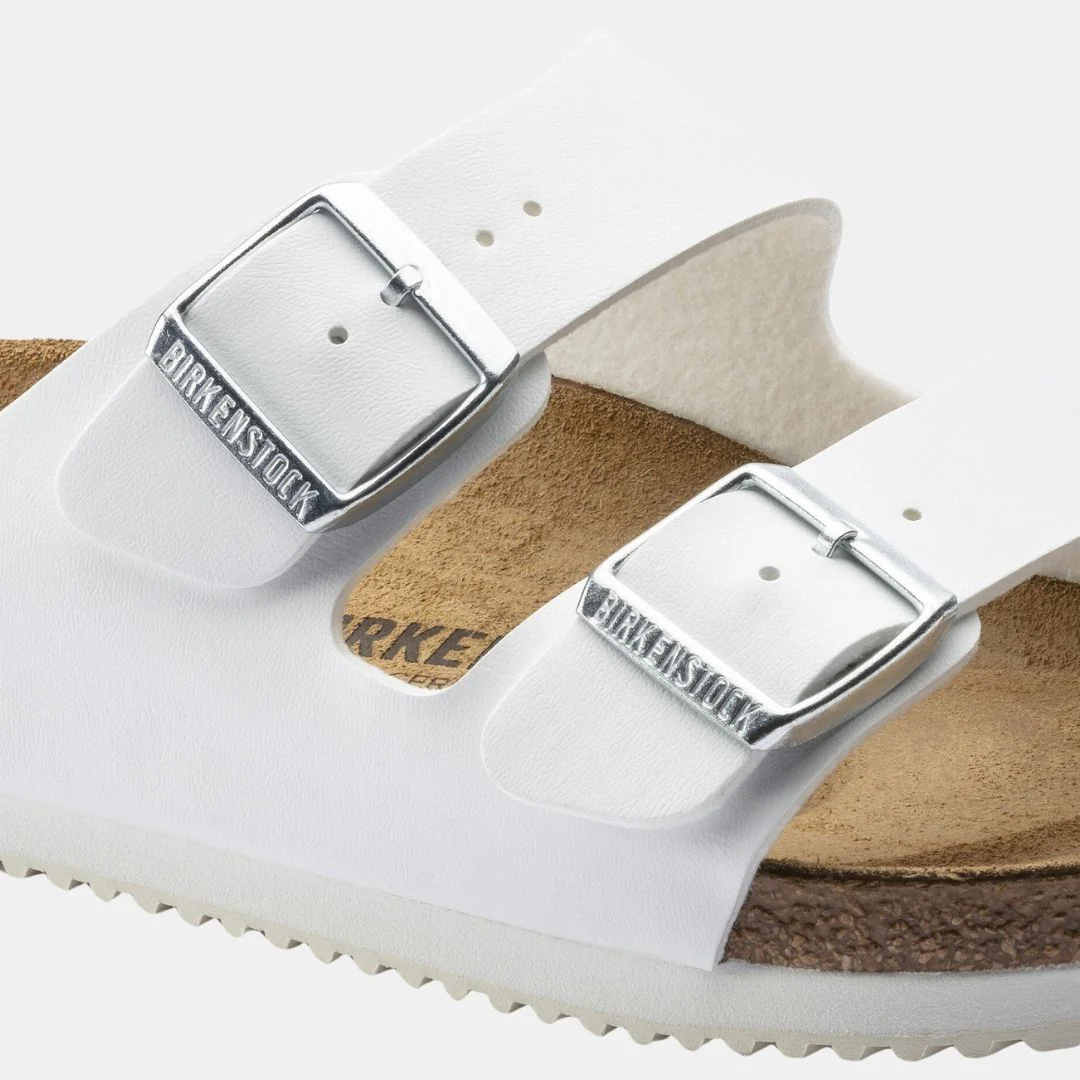 Birkenstock Arizona Birko Flor Women's White - Imagen 7