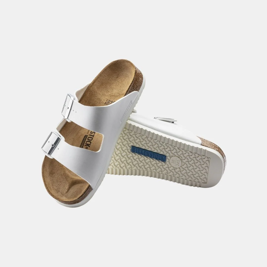 Birkenstock Arizona Birko Flor Women's White - Imagen 5