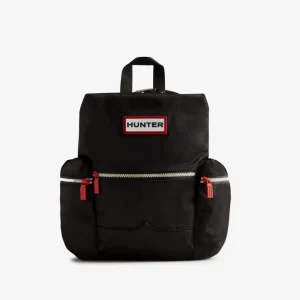 Hunter Nylon Mini Topclip Backpack Black