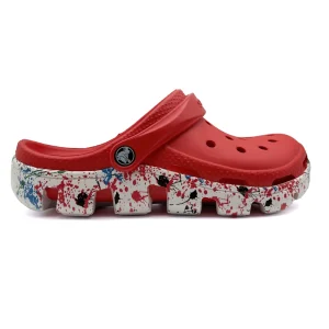 Chanclas Crocs Tractor Chispeada Para Mujer