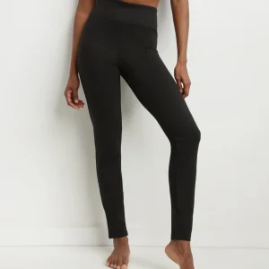 Legging de mujer negro con efecto moldeador Dim Relax & Go