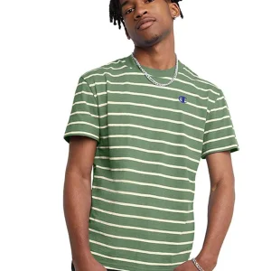 Playera Playera Clásica de Rayas con Logo C para Hombre