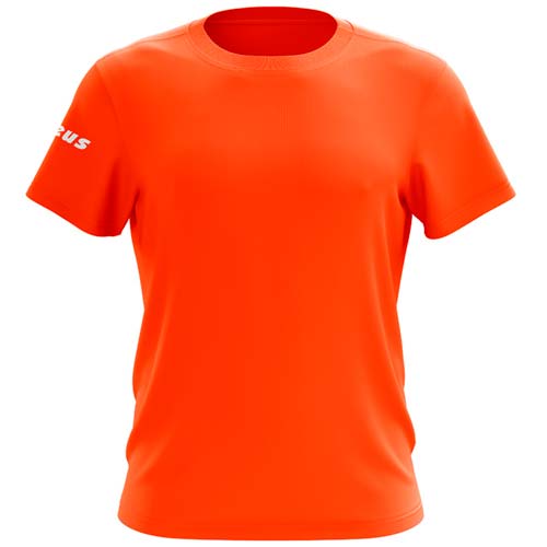 Camiseta Zeus BASIC SS Manga Corta Naranja - Imagen 2