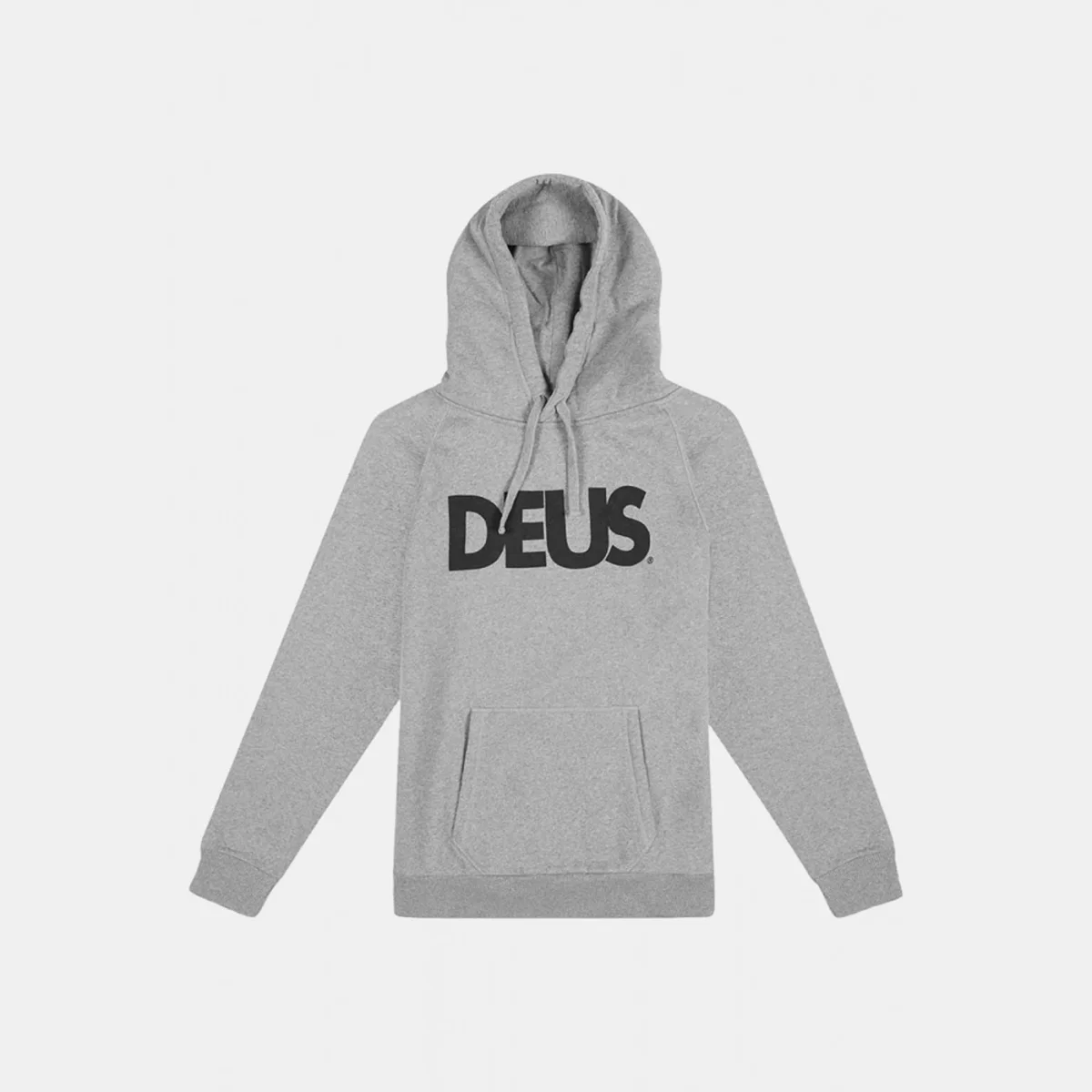 Deus All Caps Hoodie Grey Marle - Imagen 2