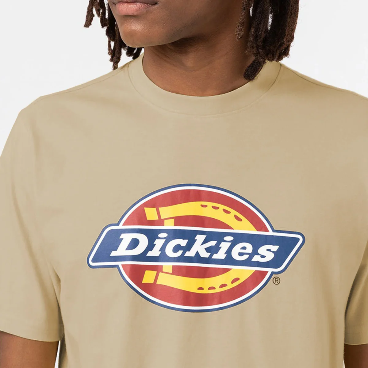 Dickies T-Shirt Icon Logo Graphic Desert Sand - Imagen 5